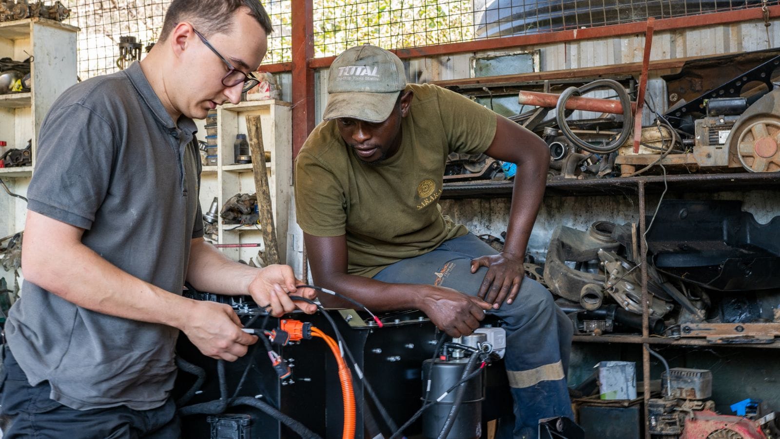 Solar-charged Defenders keep Kenyan rangers moving through the rains
