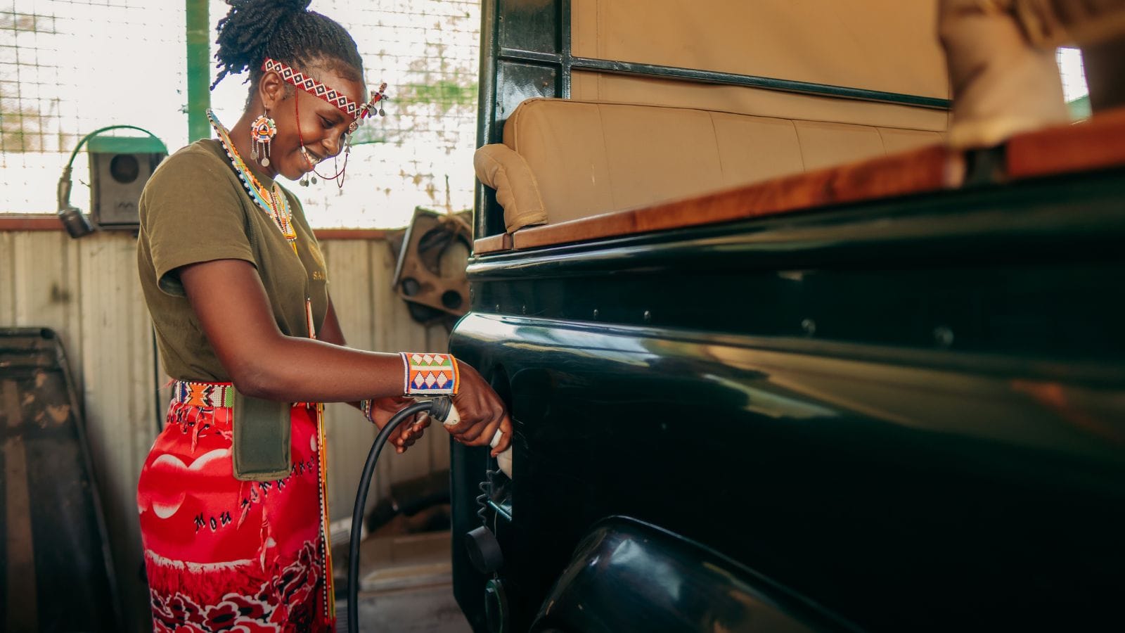 Solar-charged Defenders keep Kenyan rangers moving through the rains