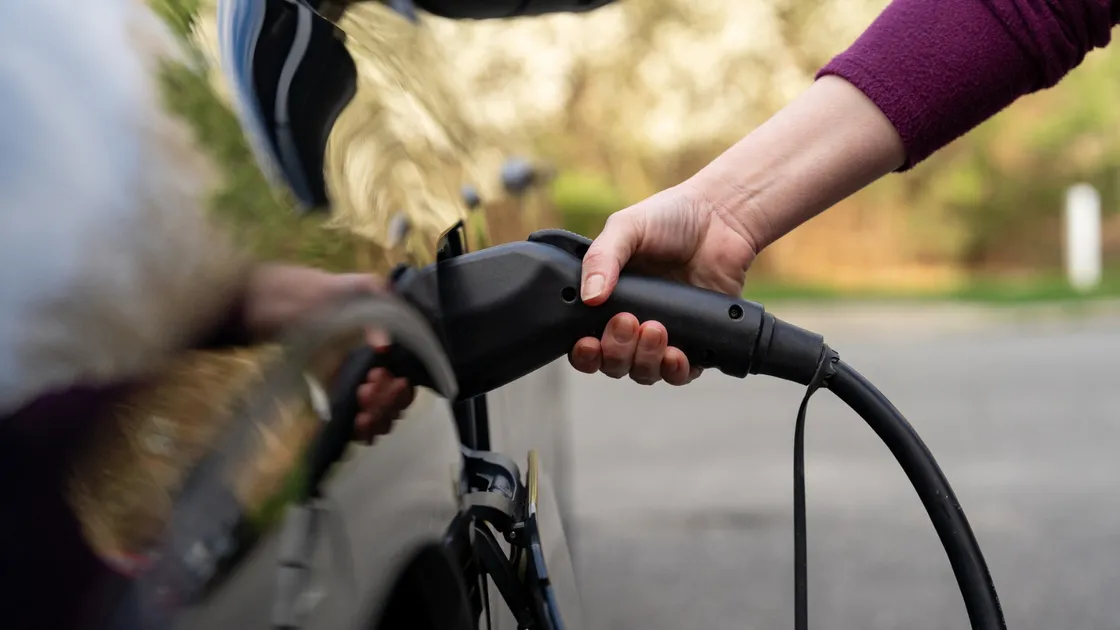 Electric vehicle charging.