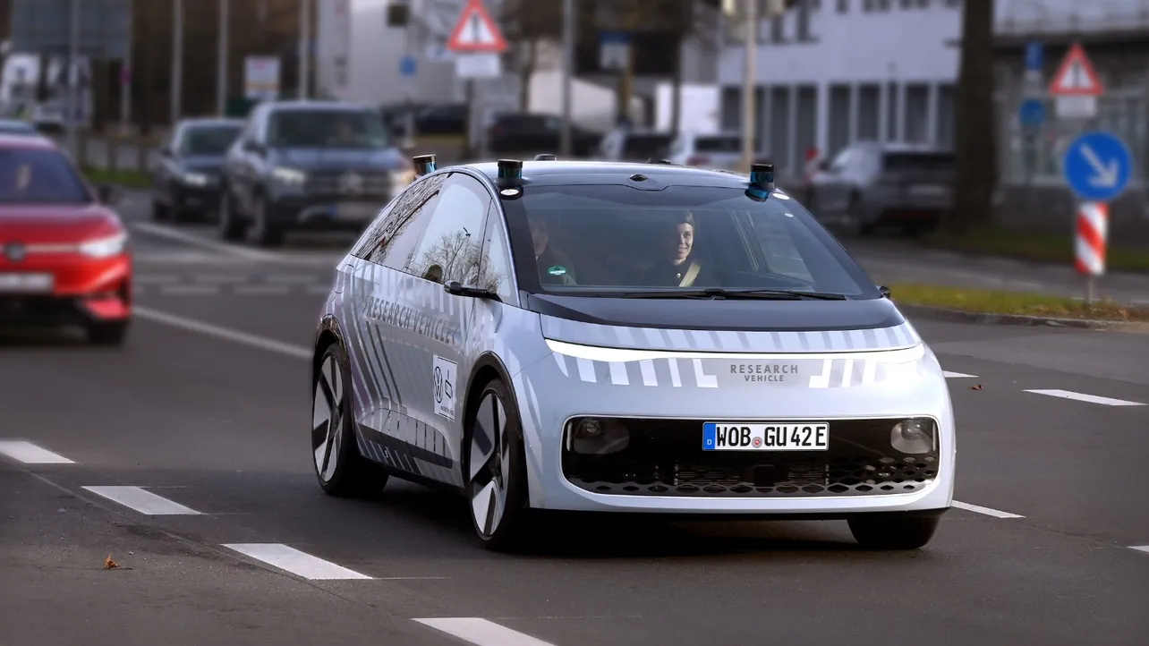 VW autonomous car.